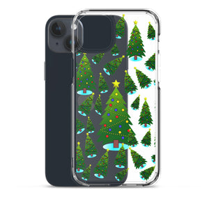 Christmas Tree Farm, Clear Case for iPhone®