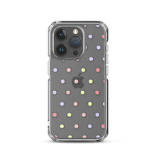 Load image into Gallery viewer, Colorful Dots, Clear Case for iPhone®
