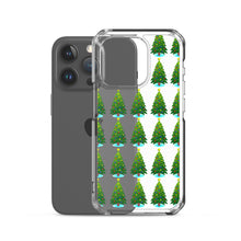 Load image into Gallery viewer, Christmas Trees, Clear Case for iPhone®
