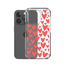 Load image into Gallery viewer, Field of Hearts, Clear Case for iPhone®
