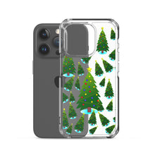 Load image into Gallery viewer, Christmas Tree Farm, Clear Case for iPhone®
