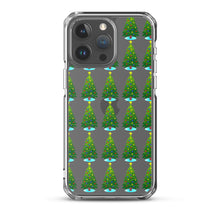 Load image into Gallery viewer, Christmas Trees, Clear Case for iPhone®
