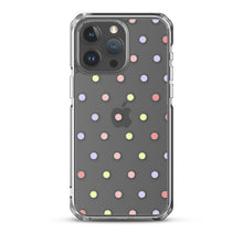 Load image into Gallery viewer, Colorful Dots, Clear Case for iPhone®
