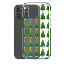 Load image into Gallery viewer, Christmas Trees, Clear Case for iPhone®
