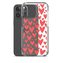 Load image into Gallery viewer, Field of Hearts, Clear Case for iPhone®
