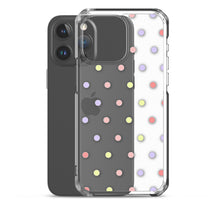 Load image into Gallery viewer, Colorful Dots, Clear Case for iPhone®
