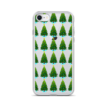 Load image into Gallery viewer, Christmas Trees, Clear Case for iPhone®
