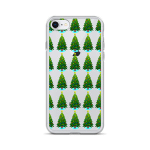 Christmas Trees, Clear Case for iPhone®