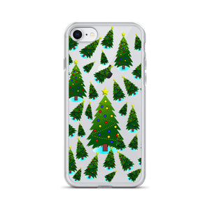 Christmas Tree Farm, Clear Case for iPhone®