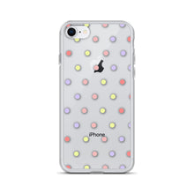 Load image into Gallery viewer, Colorful Dots, Clear Case for iPhone®
