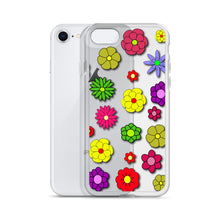 Load image into Gallery viewer, Flowers, Clear Case for iPhone®
