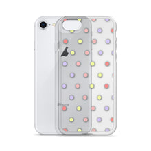 Load image into Gallery viewer, Colorful Dots, Clear Case for iPhone®
