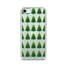 Load image into Gallery viewer, Christmas Trees, Clear Case for iPhone®
