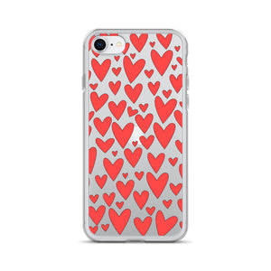 Field of Hearts, Clear Case for iPhone®