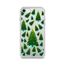 Load image into Gallery viewer, Christmas Tree Farm, Clear Case for iPhone®
