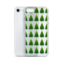 Load image into Gallery viewer, Christmas Trees, Clear Case for iPhone®
