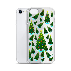 Christmas Tree Farm, Clear Case for iPhone®