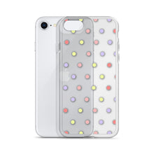 Load image into Gallery viewer, Colorful Dots, Clear Case for iPhone®
