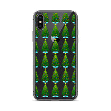 Load image into Gallery viewer, Christmas Trees, Clear Case for iPhone®
