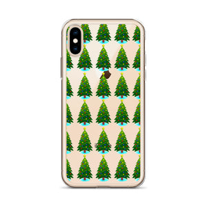 Christmas Trees, Clear Case for iPhone®