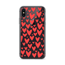 Load image into Gallery viewer, Field of Hearts, Clear Case for iPhone®
