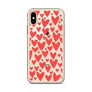 Field of Hearts, Clear Case for iPhone®