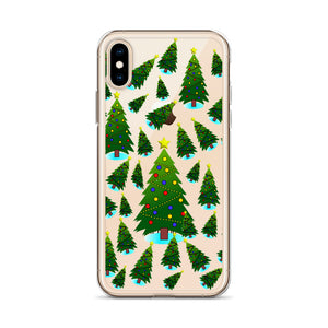 Christmas Tree Farm, Clear Case for iPhone®