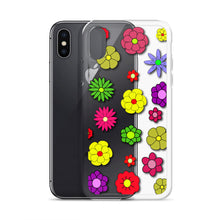 Load image into Gallery viewer, Flowers, Clear Case for iPhone®
