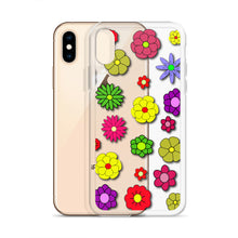 Load image into Gallery viewer, Flowers, Clear Case for iPhone®
