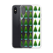 Load image into Gallery viewer, Christmas Trees, Clear Case for iPhone®
