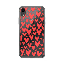 Load image into Gallery viewer, Field of Hearts, Clear Case for iPhone®
