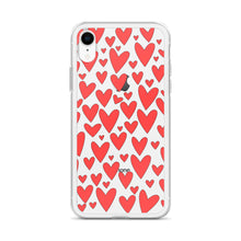 Load image into Gallery viewer, Field of Hearts, Clear Case for iPhone®
