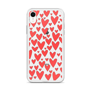 Field of Hearts, Clear Case for iPhone®