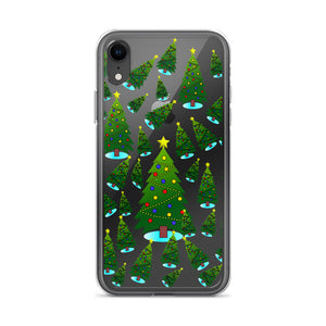 Christmas Tree Farm, Clear Case for iPhone®