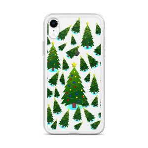 Christmas Tree Farm, Clear Case for iPhone®