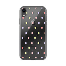 Load image into Gallery viewer, Colorful Dots, Clear Case for iPhone®
