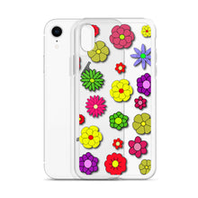 Load image into Gallery viewer, Flowers, Clear Case for iPhone®
