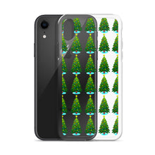 Load image into Gallery viewer, Christmas Trees, Clear Case for iPhone®
