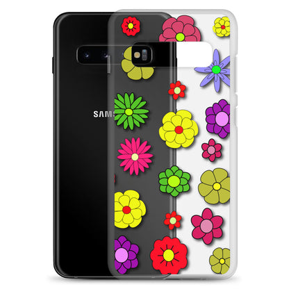 Flowers, Clear Case for Samsung®