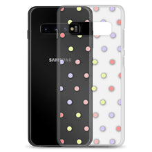 Load image into Gallery viewer, Colorful Dots. Clear Case for Samsung®
