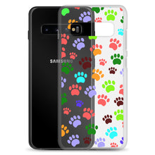 Load image into Gallery viewer, Paw Prints, Clear Case for Samsung®
