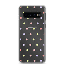 Load image into Gallery viewer, Colorful Dots. Clear Case for Samsung®
