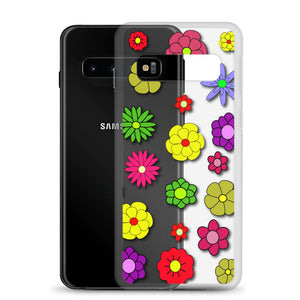 Flowers, Clear Case for Samsung®