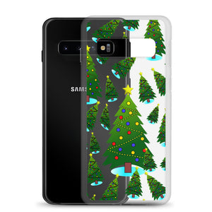 Christmas Tree Farm, Clear Case for Samsung®