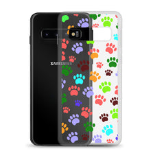 Load image into Gallery viewer, Paw Prints, Clear Case for Samsung®
