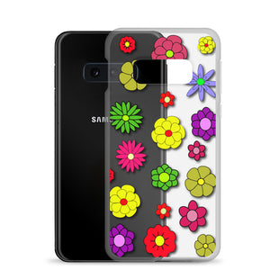 Flowers, Clear Case for Samsung®