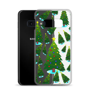 Christmas Tree Farm, Clear Case for Samsung®