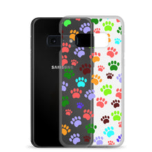 Load image into Gallery viewer, Paw Prints, Clear Case for Samsung®
