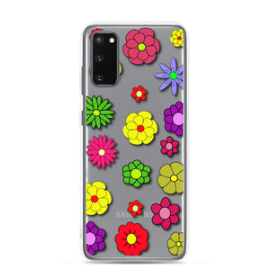 Flowers, Clear Case for Samsung®