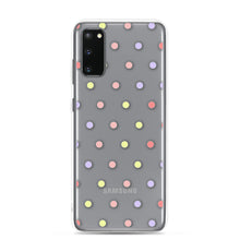 Load image into Gallery viewer, Colorful Dots. Clear Case for Samsung®
